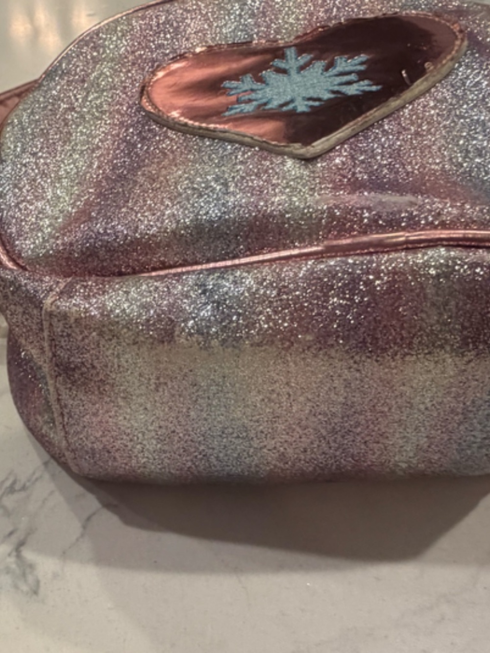 Little girl glitter purse. Brand: Under One Sky - Picture 5 of 7